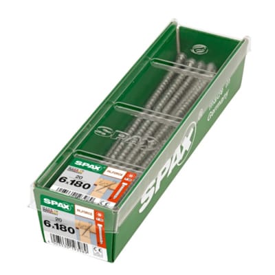 SPAX vis IN.FORCE WIROX - 6x180 M-STK (bte 20 pces)