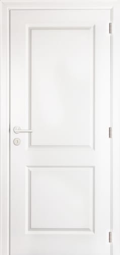 Porte prépeinte carrara alvéolaire réversible - 2015 x 730 mm