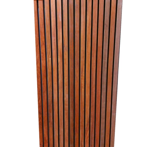 Bardage padouk - Latte coins cassés - 20 x 42 x 2750 mm