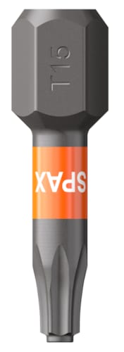 SPAX BIT T-STAR+ T15 - embout de vissage - 6,4x25 (1 pce)