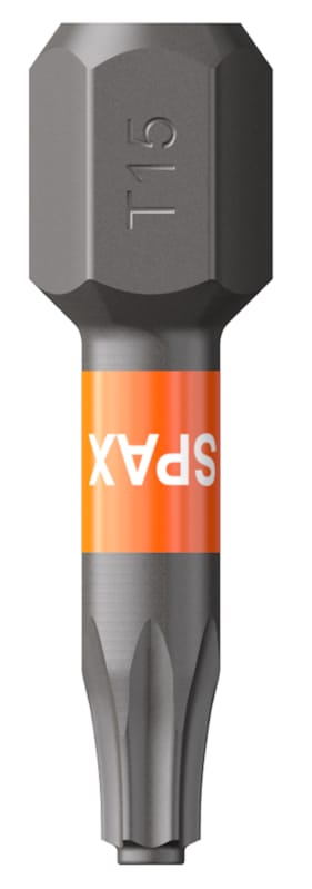 SPAX BIT T-STAR+ T15 - embout de vissage - 6,4x25 (1 pce)
