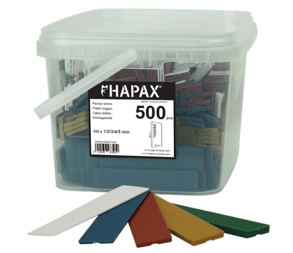 Assortiment Cales Plates 22x95 mm 500 Pces