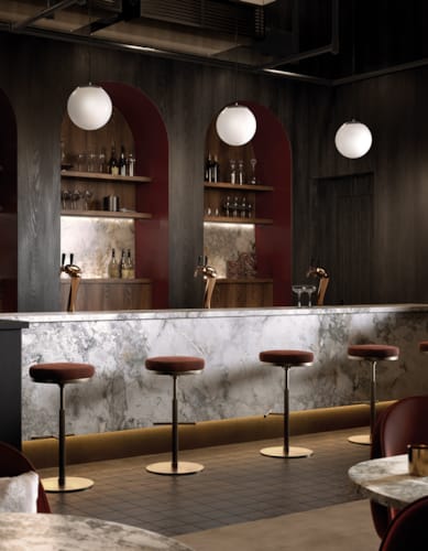 Panneau mélaminé K532 AD Flamed Arvadonna Chestnut - 2800 x 2070 x 18 mm