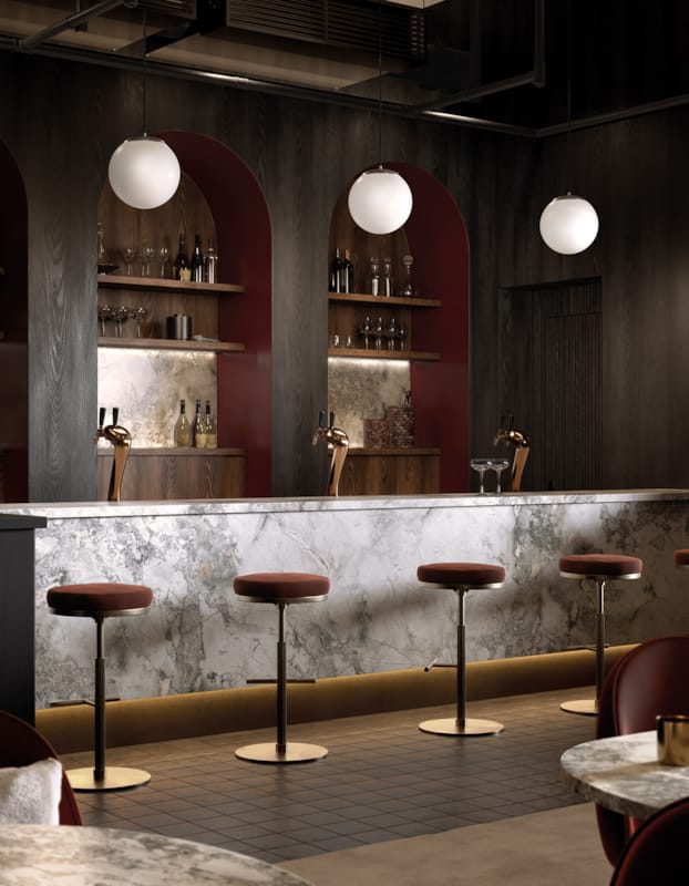 Panneau mélaminé K532 AD Flamed Arvadonna Chestnut - 2800 x 2070 x 18 mm