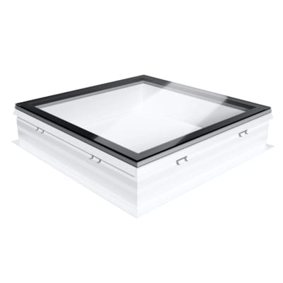 Coupole plate Iwindow 2 - Modèle fixe clair + costière