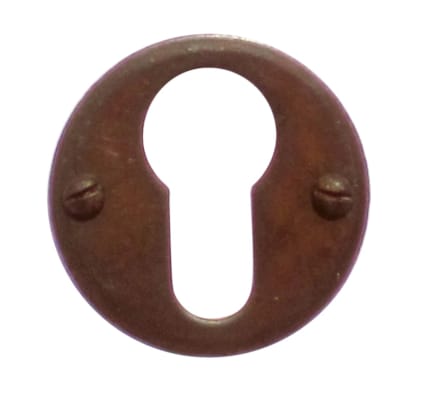 Entrée cylindre rond - Rouille