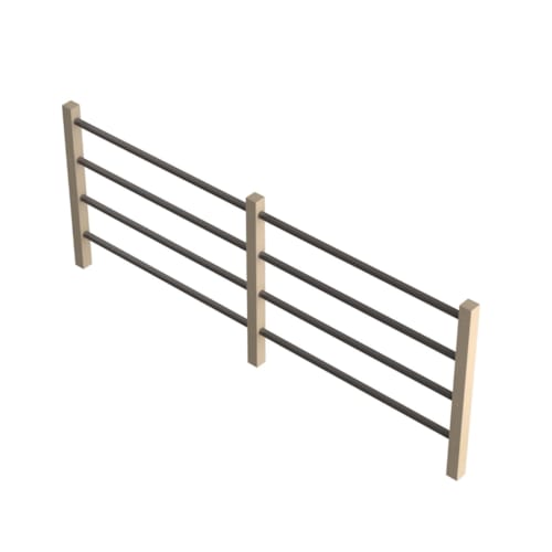 Jura - Sapin garde-corps "C" 320 cm