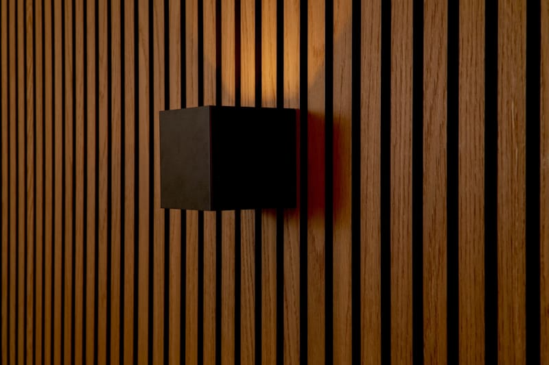 Ter Hürne SilentDesign LivingWall - Eirik Cube - Lampe murale carrée