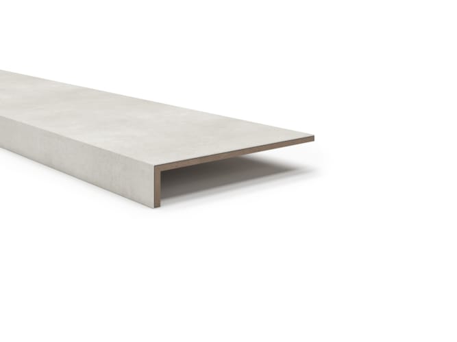 Marche - Maestro Steps Solid - Moon grey - 56 x 300 x 1000 mm - 2 pièces