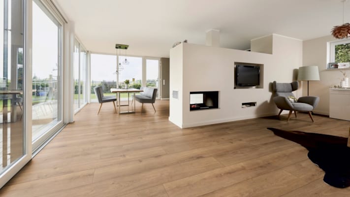 Parquet stratifié DURECO - Grand Edition Strong - Chêne Capri R10 - 12 x 245 x 2003 mm