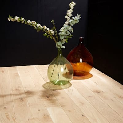 SRC parquet massif chêne français Montagny brut - 14 x 170 mm