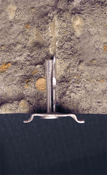 Anchrage Plafond Ø6,00x35 Zn