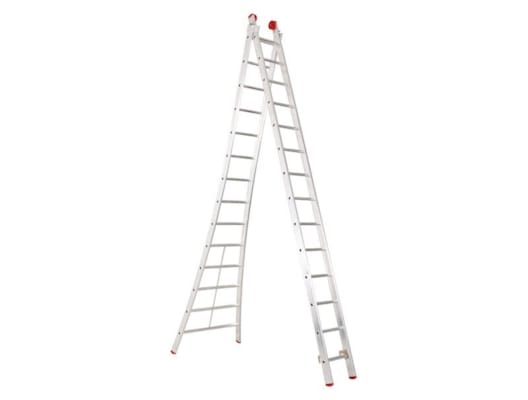 Echelle semi-pro Montana - Aluminium  - 2 x 14 marches