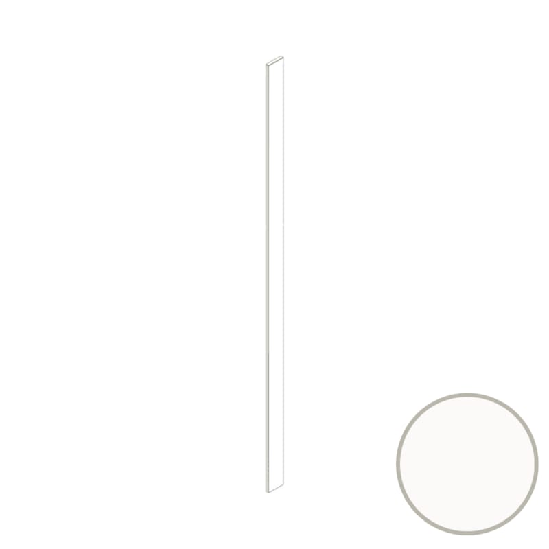 MOKI ESPACE bandeau meuble blanc 2500 x 100 mm