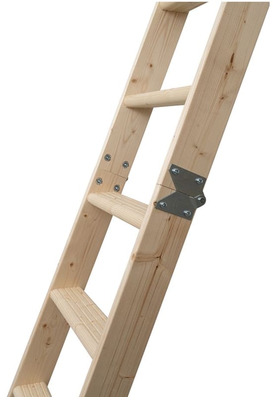 Sogem escalier escamotable ECOWOOD 40 - Structure et caisson sapin massif - 70 x 140 cm