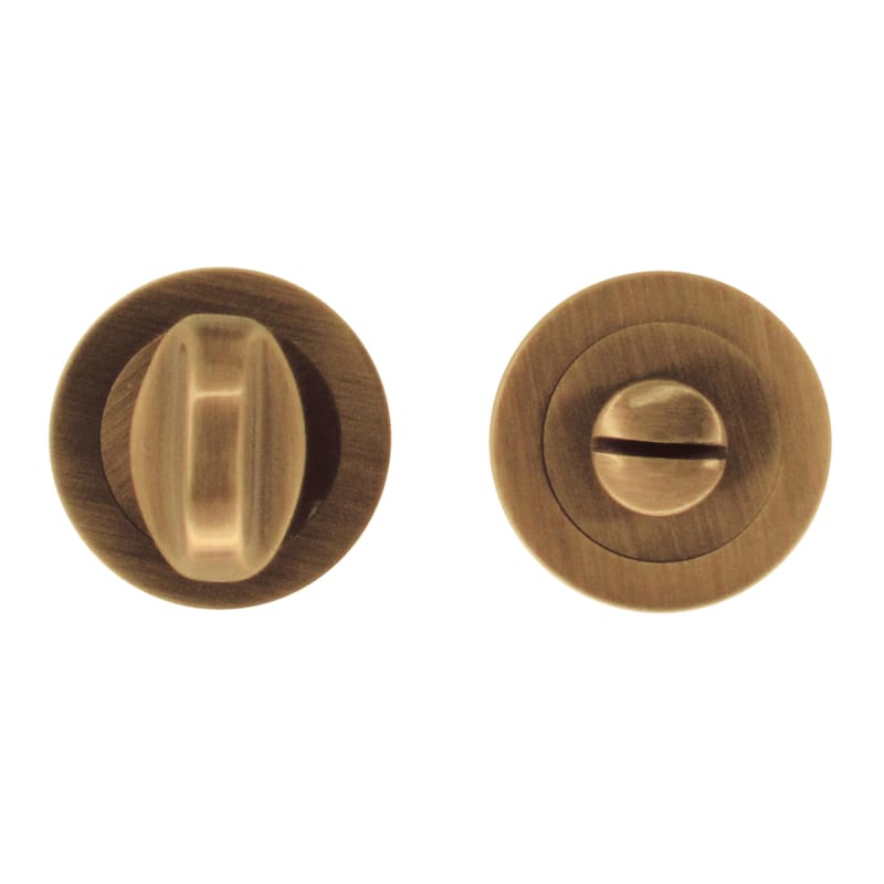 Garniture wc rond rosace tournante fumé