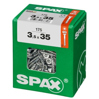 SPAX vis T-STAR+ WIROX - 3,5x35 L (boite 175 pces)