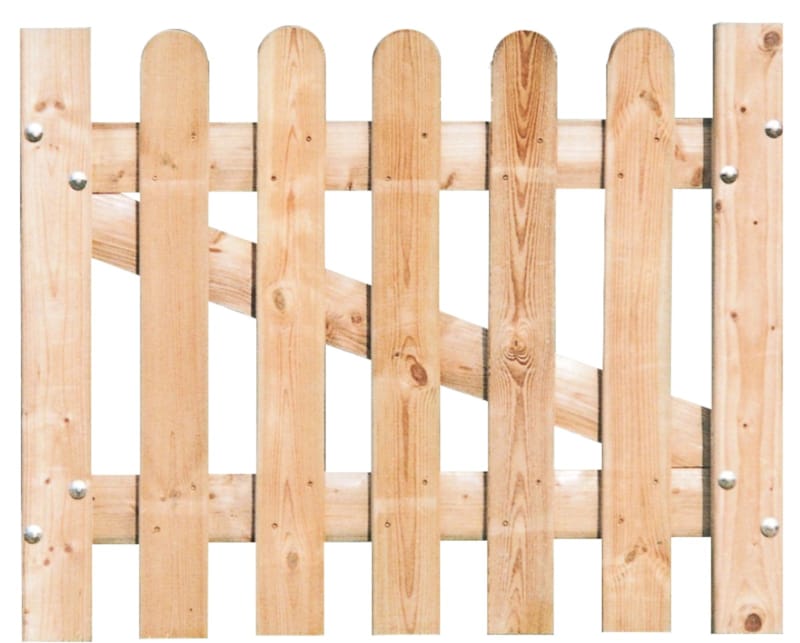 Portillon en bois Excellent 0,80m x 1m