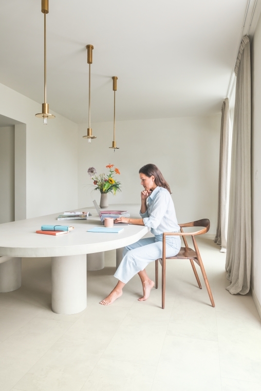 Parquet stratifié Quick-Step Muse - Craie 5487 - 8 x 396 x 1200 mm