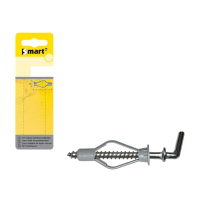 Cheville SMART corps creux nylon + gond court 8 x 40 (6 pces)