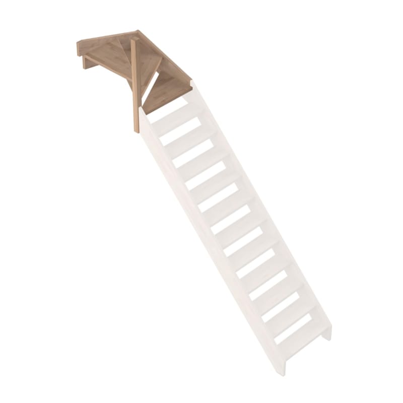 Provence - Chêne 1/4 tournant haut gauche