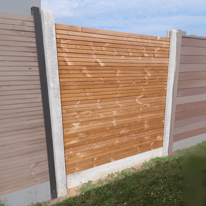 Planche massive - Sapin traité - Profil triple 2 faces - 28 x 130 x 1800 mm