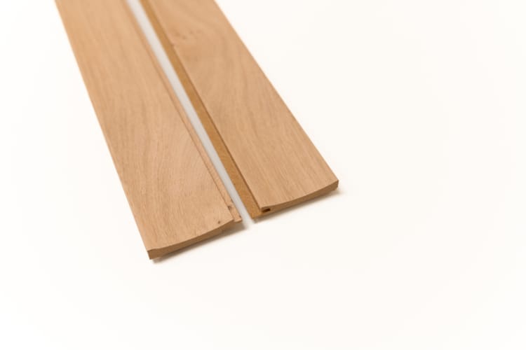 Kit profil d'extremité gauche et droit Maestro Ocean - Pepper Oak CA128 - 10 x 66 x 2770 m