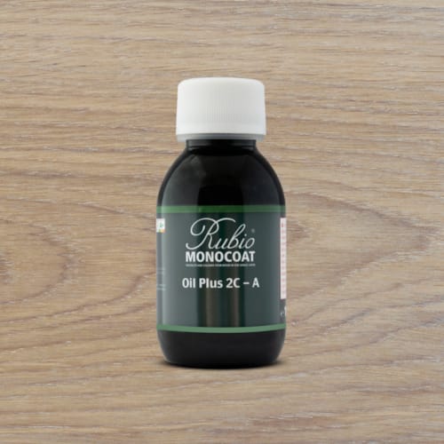 Huile Rubio Monocoat - oil + 2c - comp. A - 100 ml - White