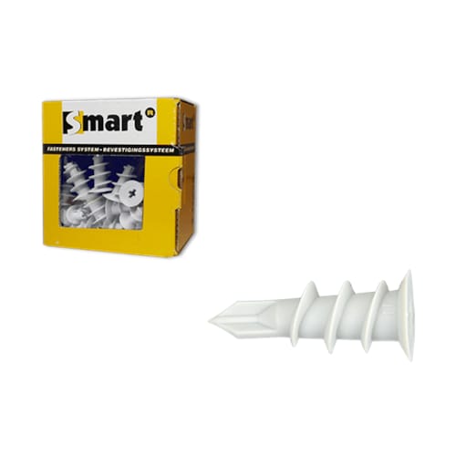 Cheville SMART autoforante nylon pour gyproc Ø13 x 32 (boite 50 pces)