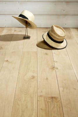 SRC parquet massif chêne français Bourgogne Brabant - Aspect bois brut - 14 x 150 mm