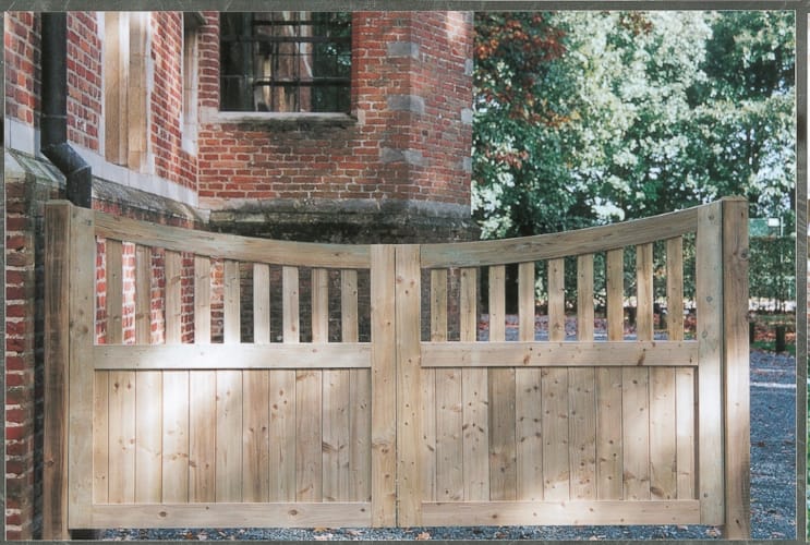 Barrière arrondie - Lanchester 1m20/1m05 x 1m