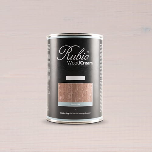 Rubio WoodCream Protection Extérieure Creamy White   - 1 L