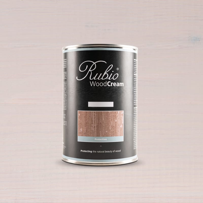 Rubio WoodCream Protection Extérieure Creamy White   - 1 L