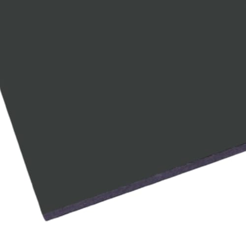 Panneau Kronoexterio résine - Noyau noir - Anthracite - 6 x 1300 x 3050 mm