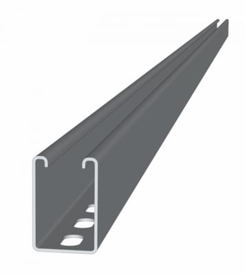 Weasyfix Profilé en acier magnélis pour structure de terrasses en bois et dalles autoporta