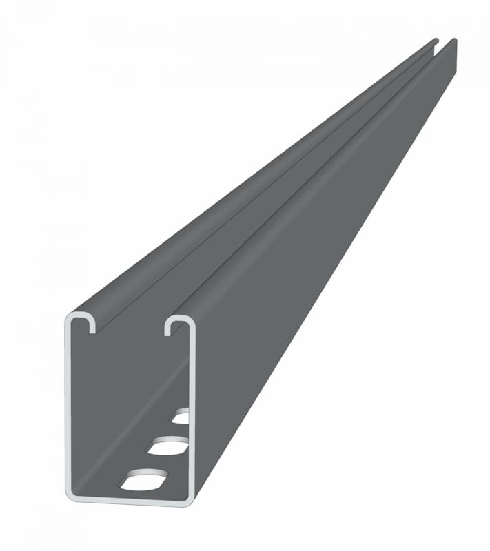 Weasyfix Profilé en acier magnélis pour structure de terrasses en bois et dalles autoporta