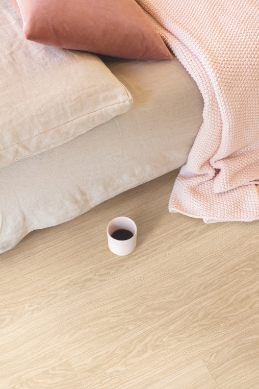 Quick-Step vinyle Alpha Vinyl Bloom 5+1 - chêne rosé pur 40097 - 6 x 209 x 1494 mm