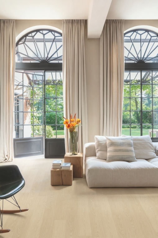 Quick-Step vinyle Livyn Alpha Vinyl Blos 4+1mm - chêne baratte 40277 - 5 x 189 x 1251 mm