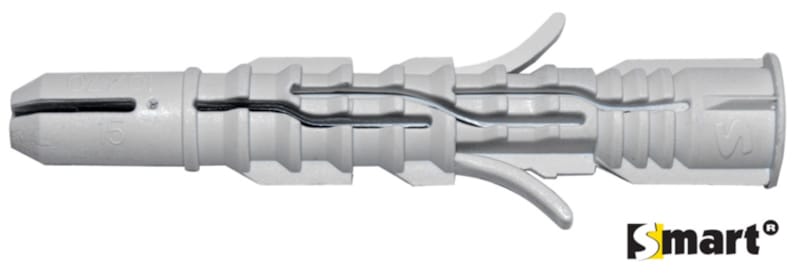 Cheville SMART multifonctionnelle nylon Ø8 x 60 (boite 50 pces)