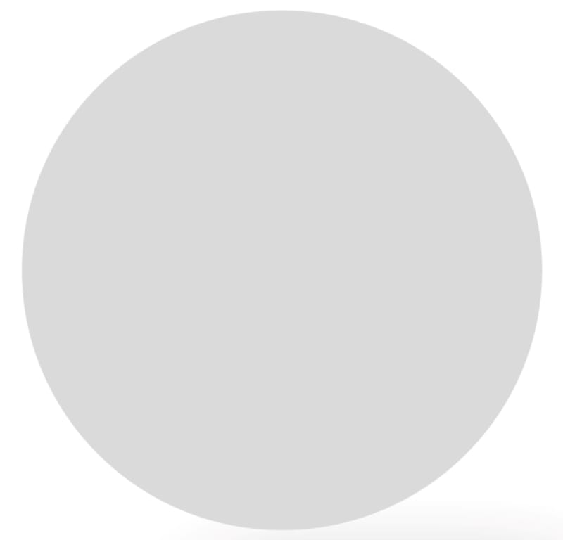 Verre Mat rond 198mm/4mm