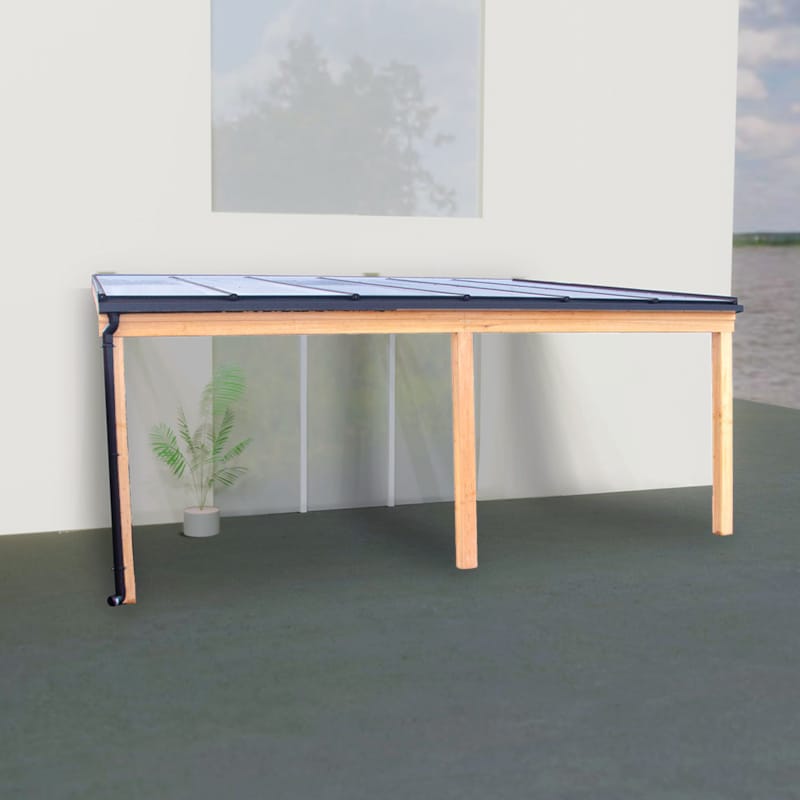 Structure de pergola en douglas - L 4000 x P 4000mm