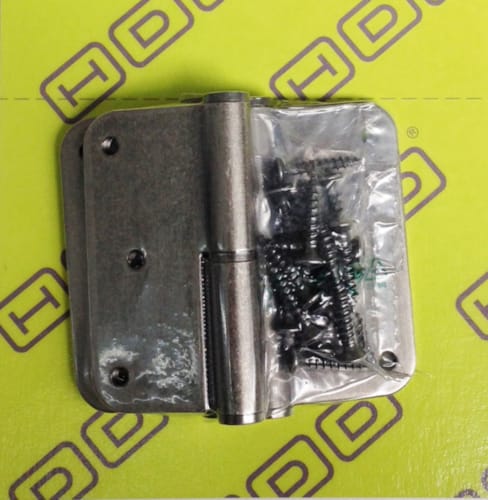 Paumelle - Old silver 80x80 - Droite