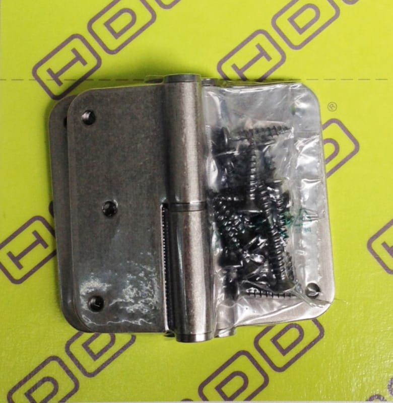 Paumelle - Old silver 80x80 - Droite