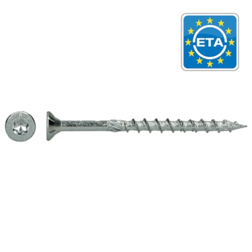 Vis de Construction Bois Hapax TF-T - Ø6x300 mm (100 pces)