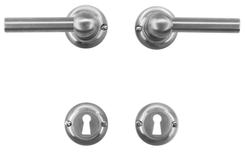 Poignée de porte Petra nm l+l Satiné R+E