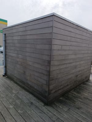 Abris de jardin Cornic - Cèdre - Toit plat - 300 x 312 cm