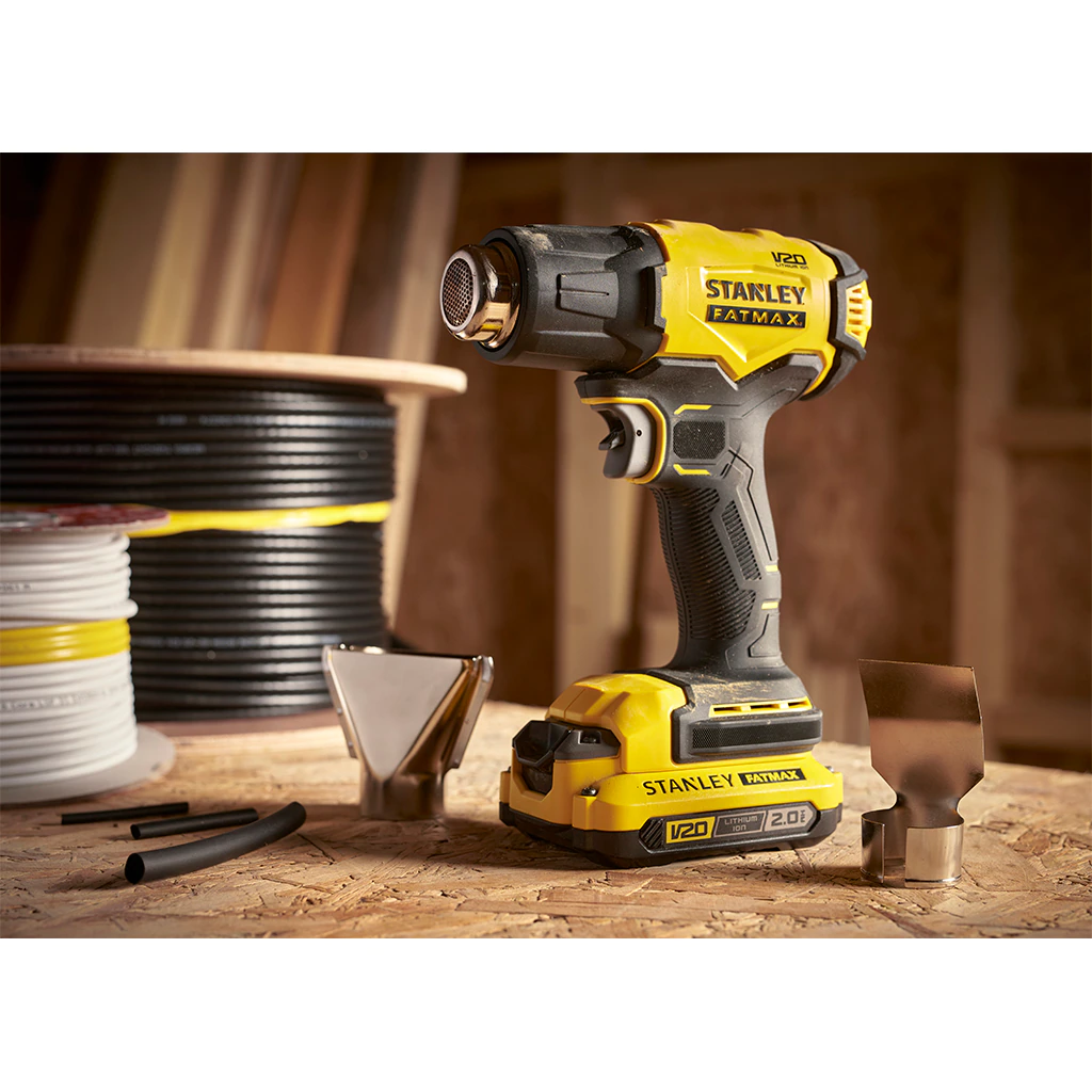 Stanley Fatmax Coffret V20 18V Pistolet à Air Chaud Bare