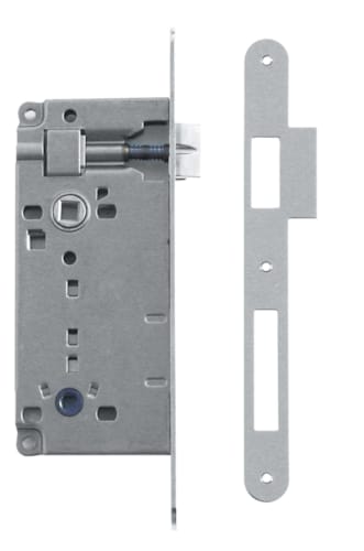 Serrure chrome WC AGB - 85mm