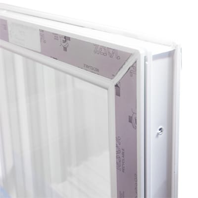 Châssis PVC K1,1 simple ouvrant droit oscillo-battant 1180 x 980 mm