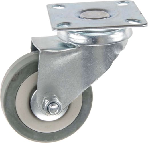 Roulette Caoutchouc Pivotante 50 mm